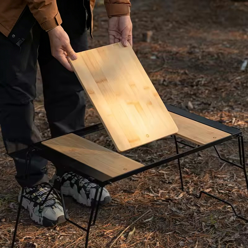 Papan Pemotong Bambu Dua Sisi  - Camping Double Cooking Stove ulasan dan harga