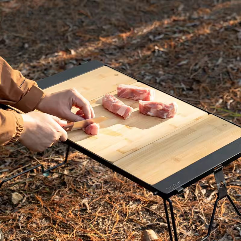 Papan Pemotong Bambu Dua Sisi  - Camping Double Cooking Stove ulasan dan harga