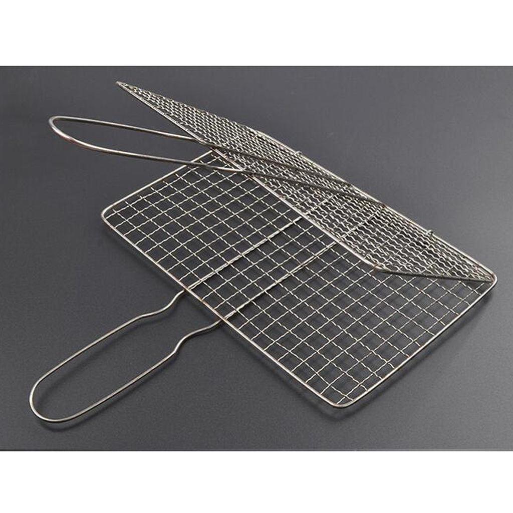 Keranjang BBQ Berkualitas Ting - Camping Cooking Basket ulasan dan harga