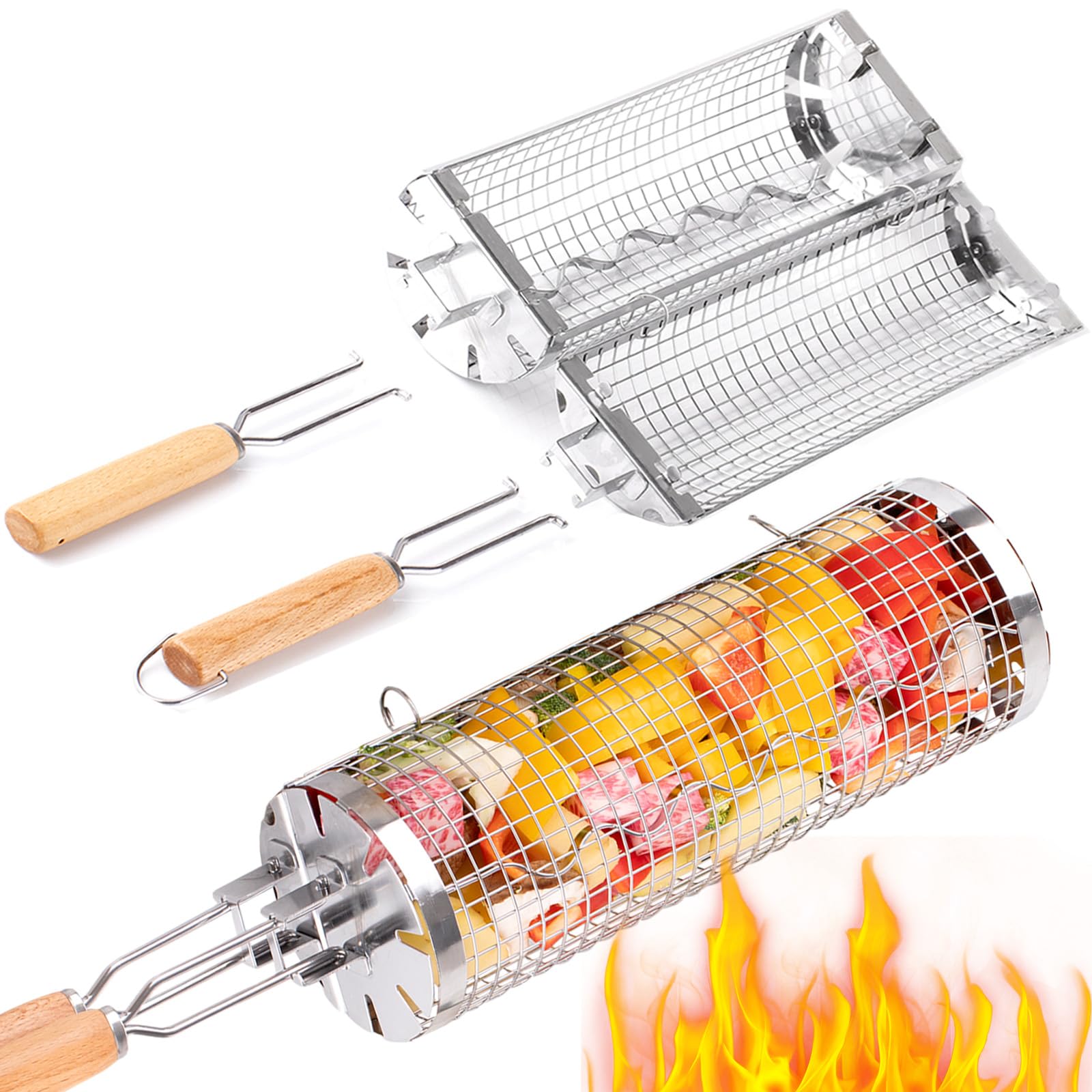 BUYYES Keranjang Panggangan Be - Camping Cooking Basket ulasan dan harga