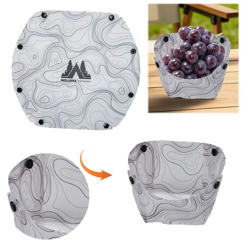 Peralatan Makan Berkemah Lipat - Camping Cooking Plate ulasan dan harga