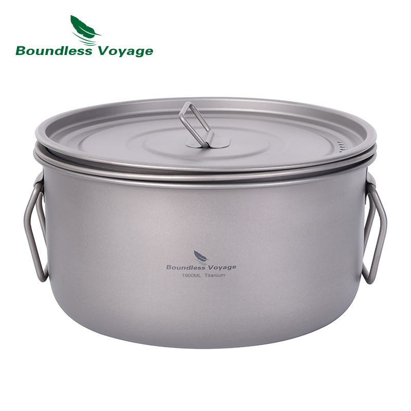 Boundless Voyage panci masak b - Camping Cooking Ware Set ulasan dan harga