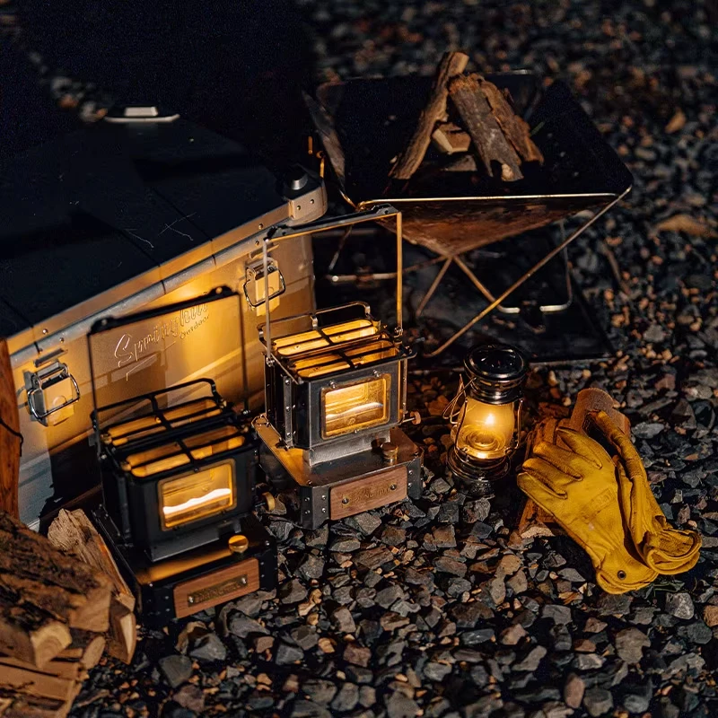 Kompor Camping Gaya Vintage de - Camping Double Cooking Stove ulasan dan harga